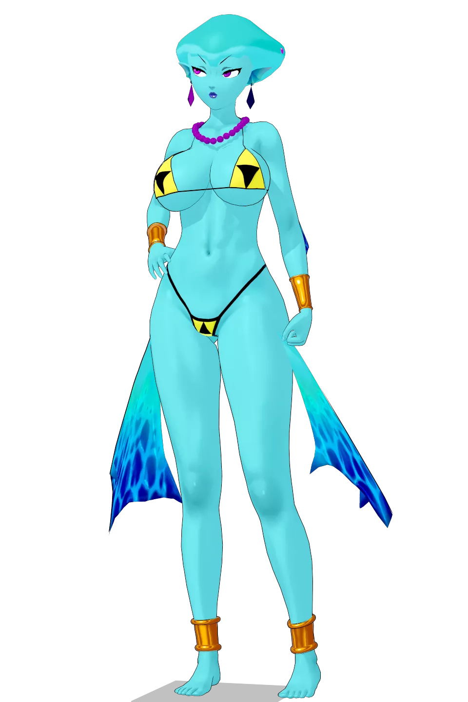 Princess Ruto does not seem too amused about her new outfit.