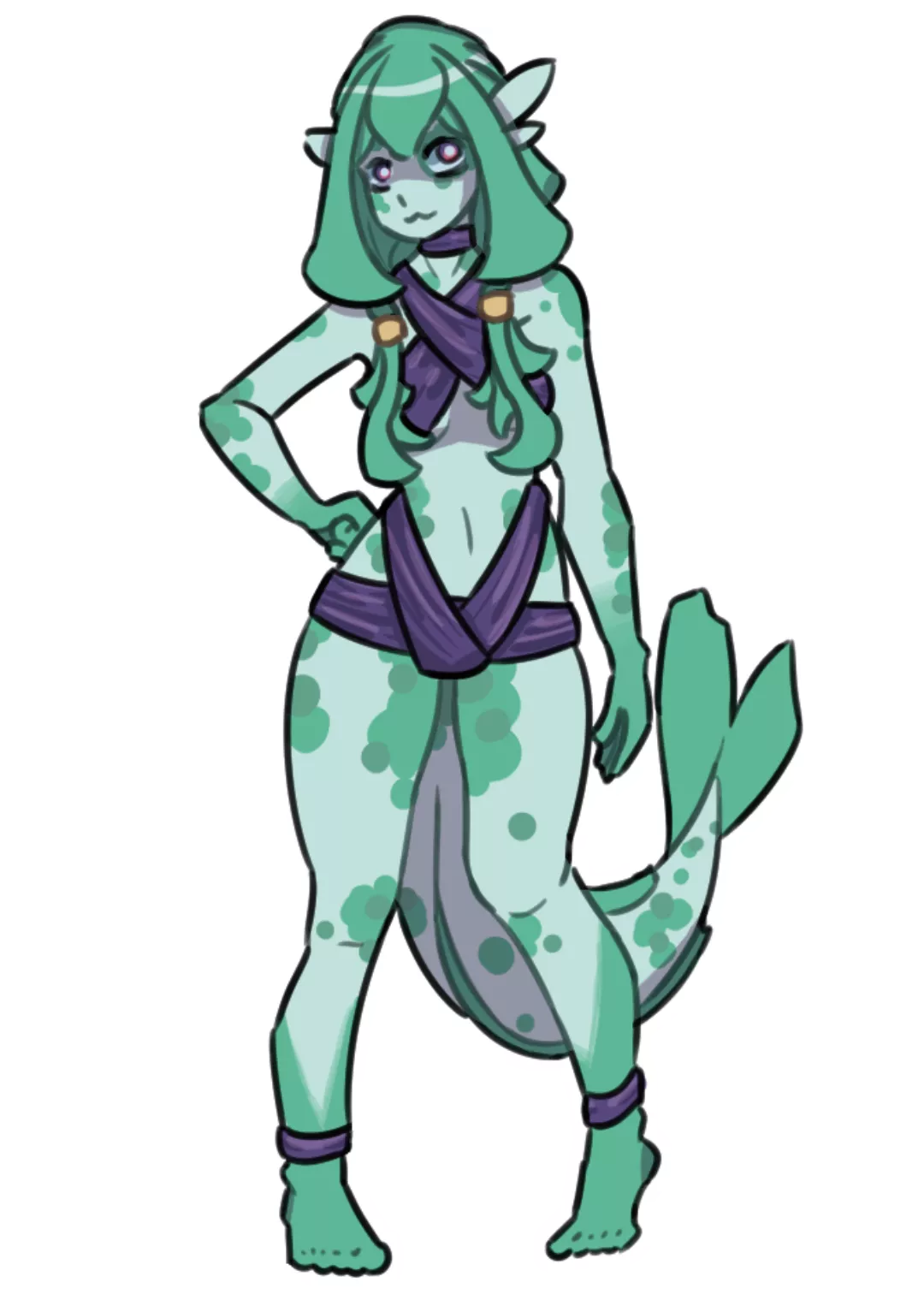 [Q] i also have a fishsona that i don't get to show off v much, their name is midori