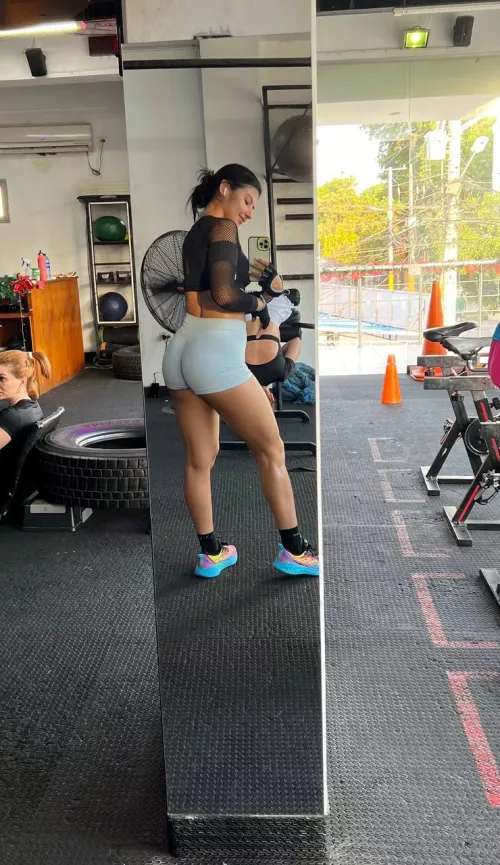 Sculpting those glutes, one workout at a time