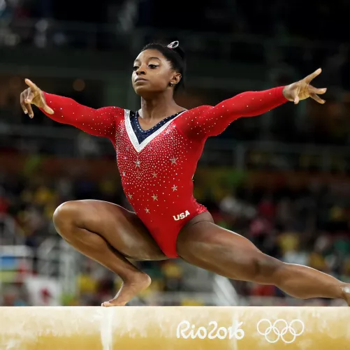 Simone Biles - US gymnast
