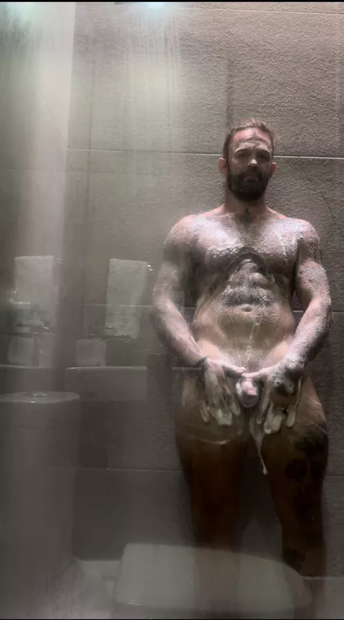 Soapy shower pics are just better