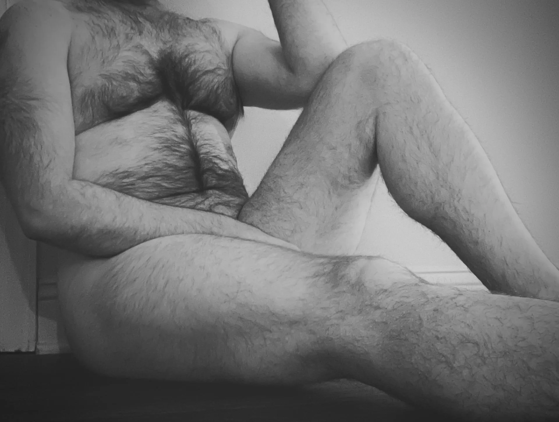 the floor is cold, warm me up