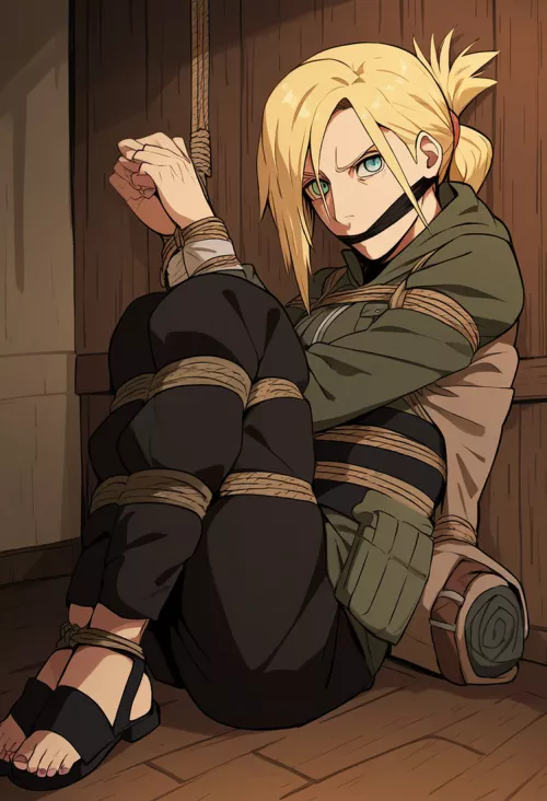 Annie Leonhart's security was definitely made tight giving her no room to escape.