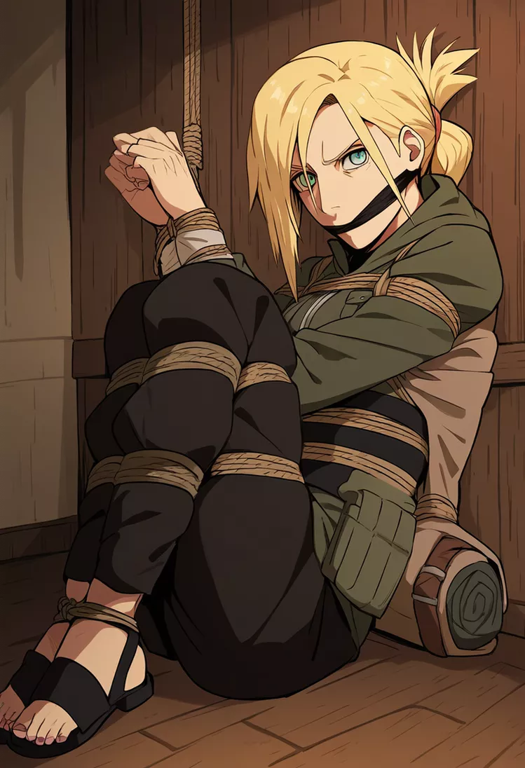 Annie Leonhart's security was definitely made tight giving her no room to escape.