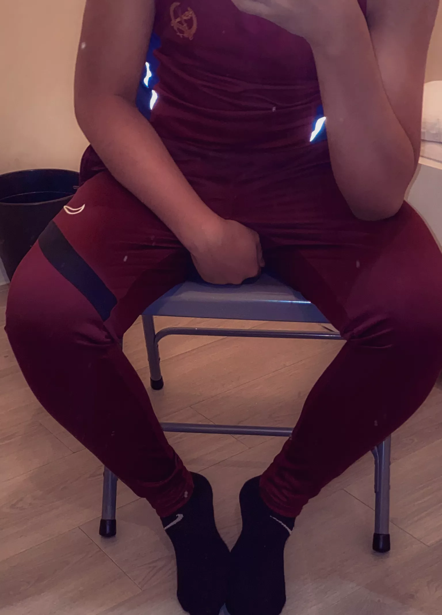 Anyone else like spreading their legs in front of a mirror?