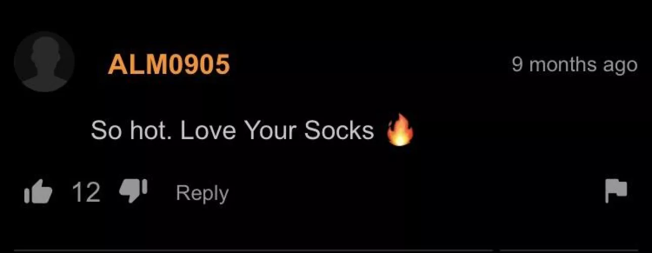 At least the socks got some recognition