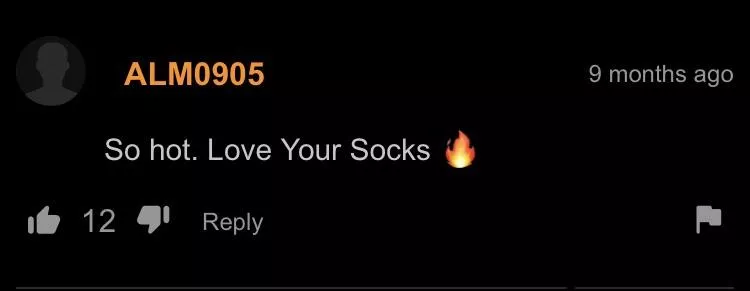 At least the socks got some recognition