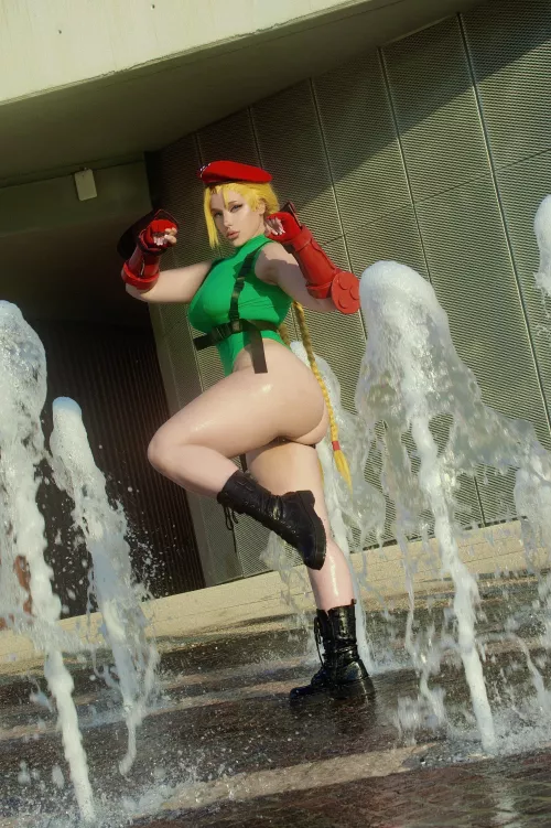Cammy cosplay from Street Fighter by me, Hanacos