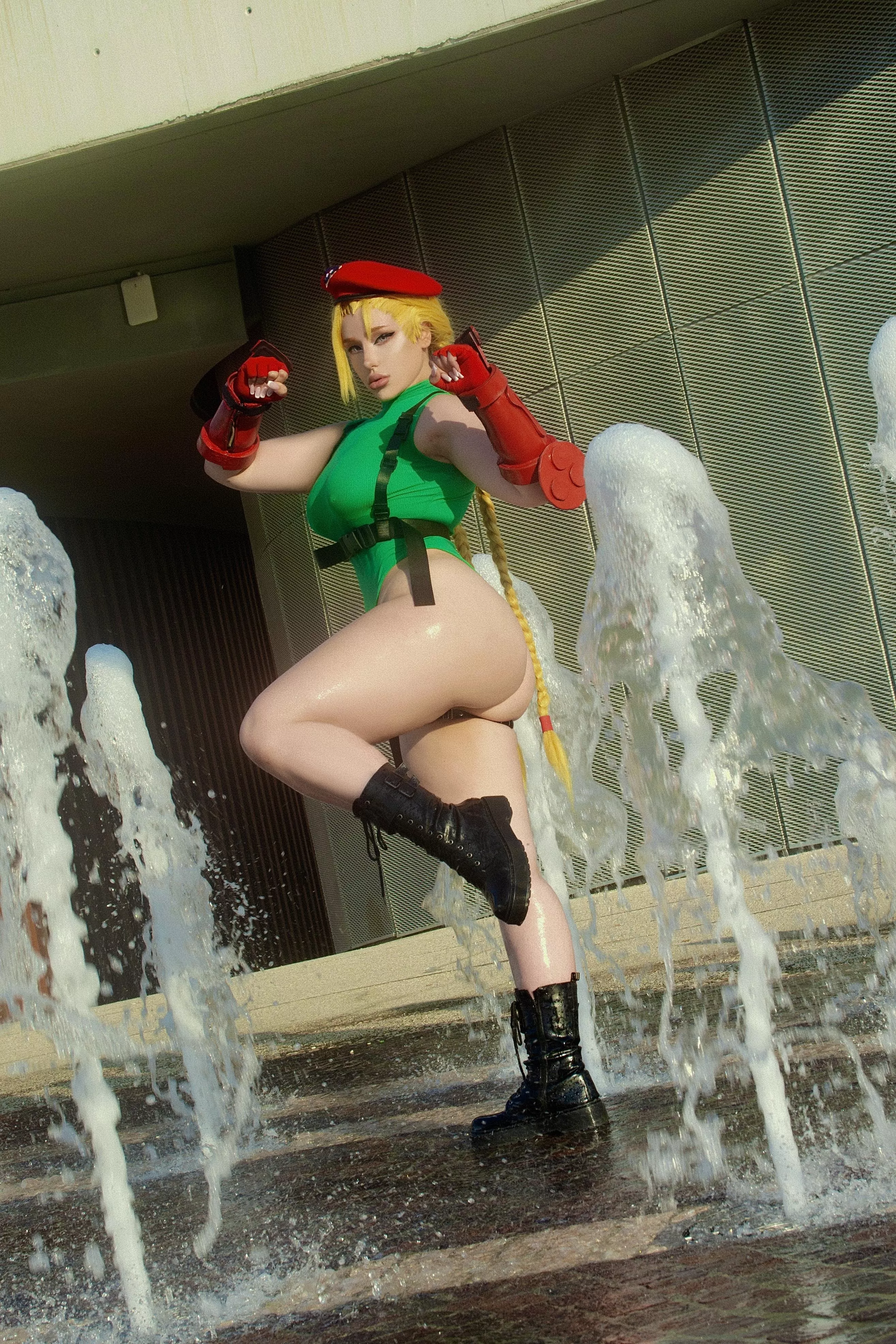 Cammy cosplay from Street Fighter by me, Hanacos