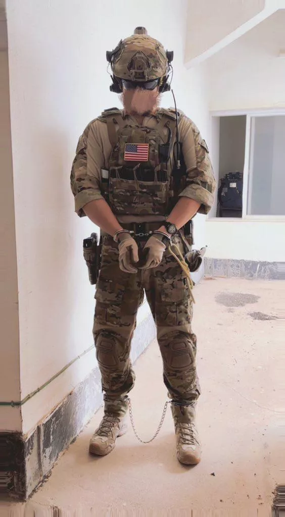 Delta Force(CAG)operator captured in combat.