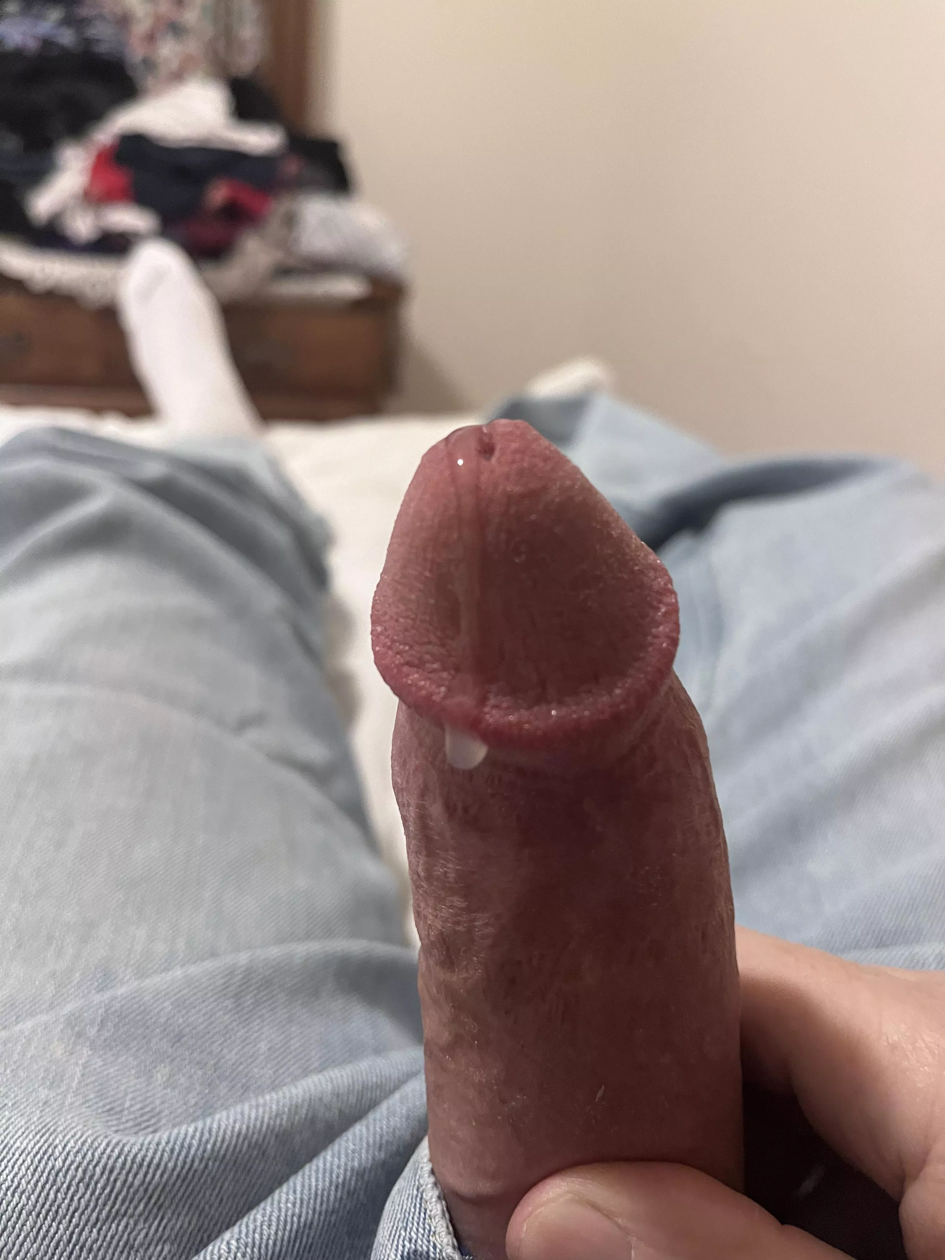 Edging out some sweet precum..(M56)