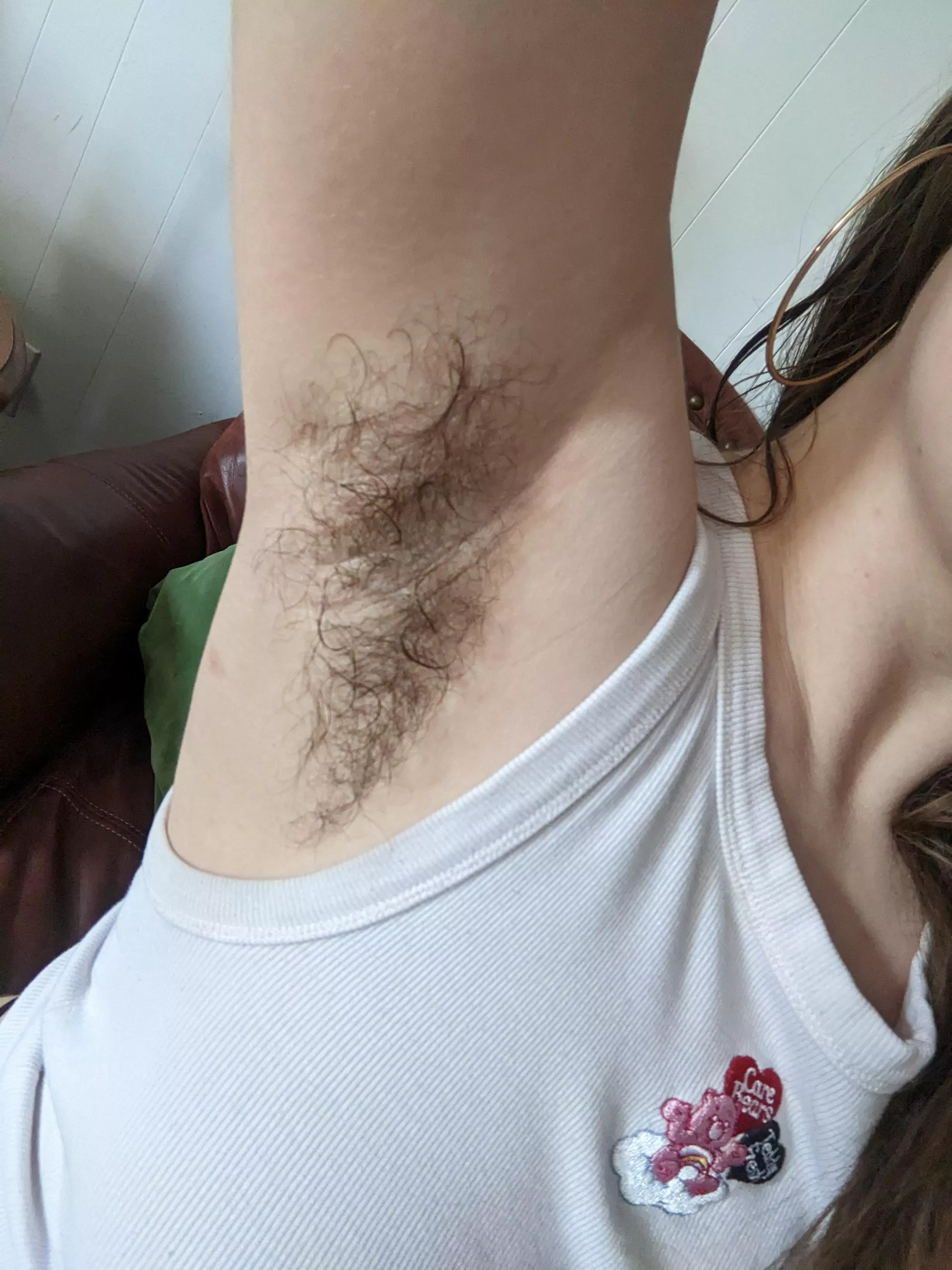 Fresh out the shower but ready to sweat some more