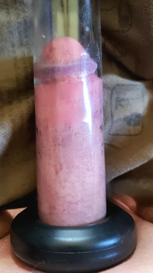 From the jar to the tube. Tube packing kind of day