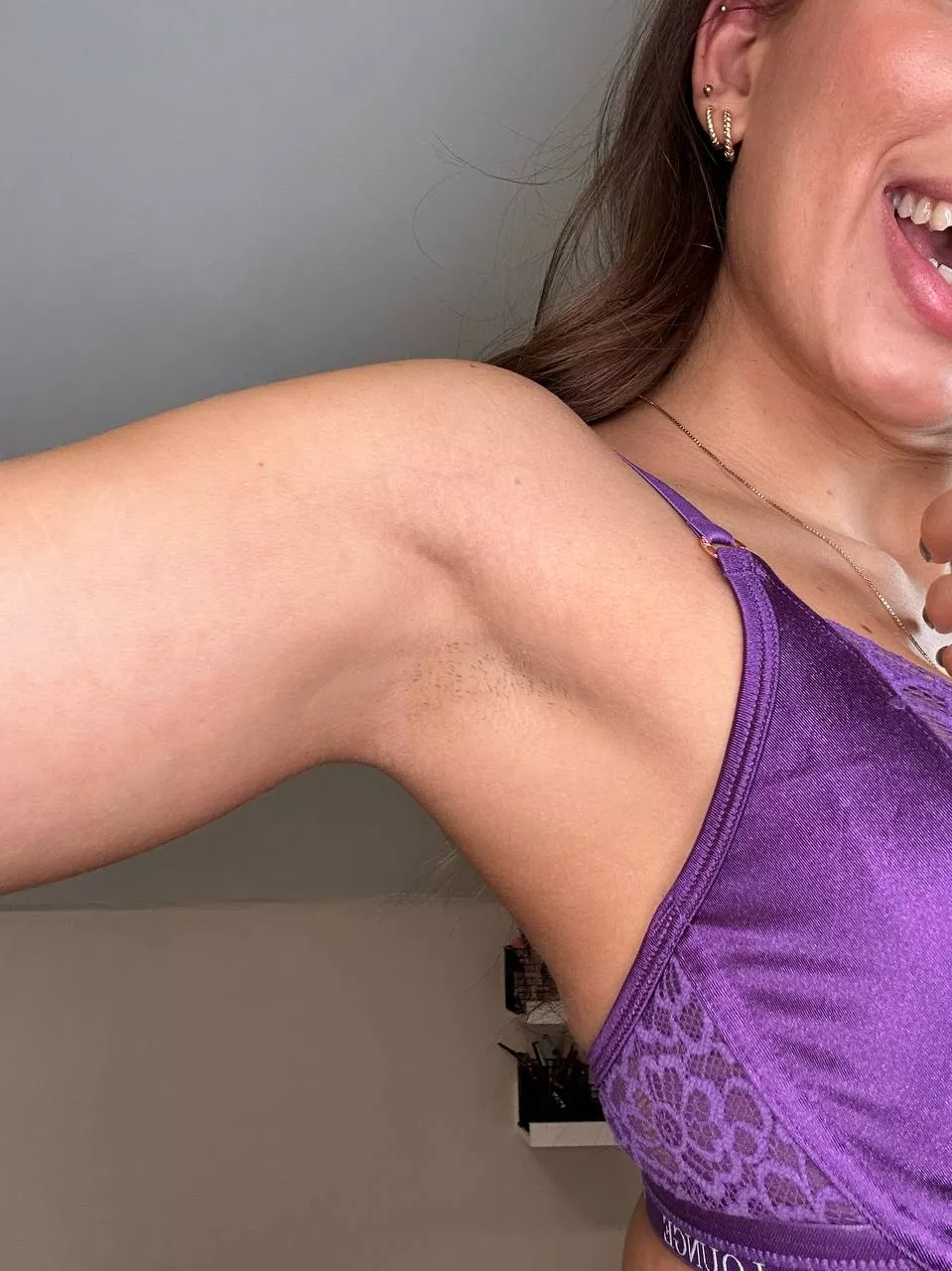 fun fact: i love when a man shoves his face into my armpit