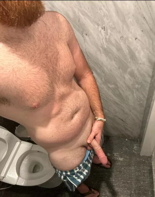 Gender Neutral bathroom on resort in Mexico