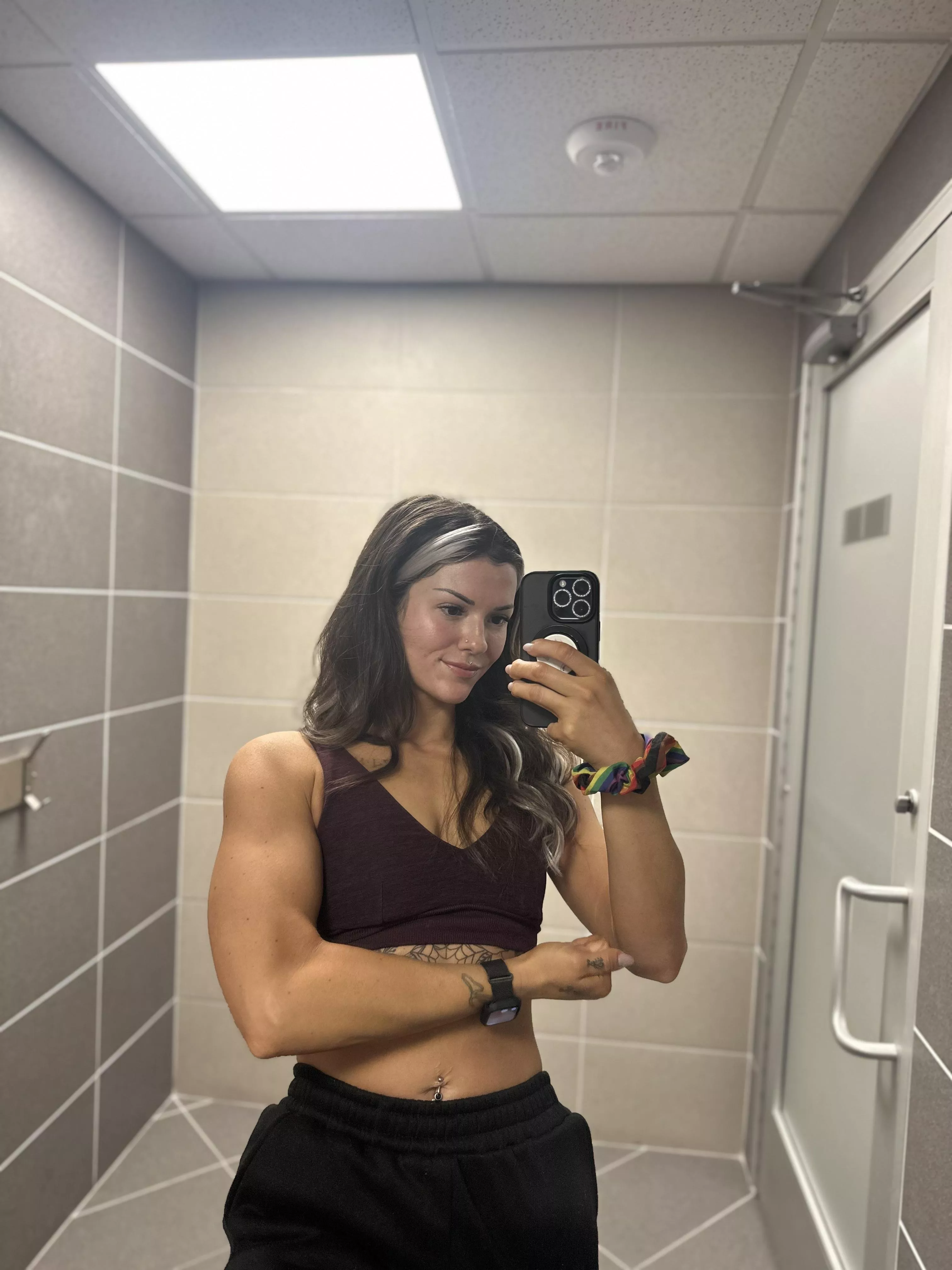 Goal for the next year is to get stronger