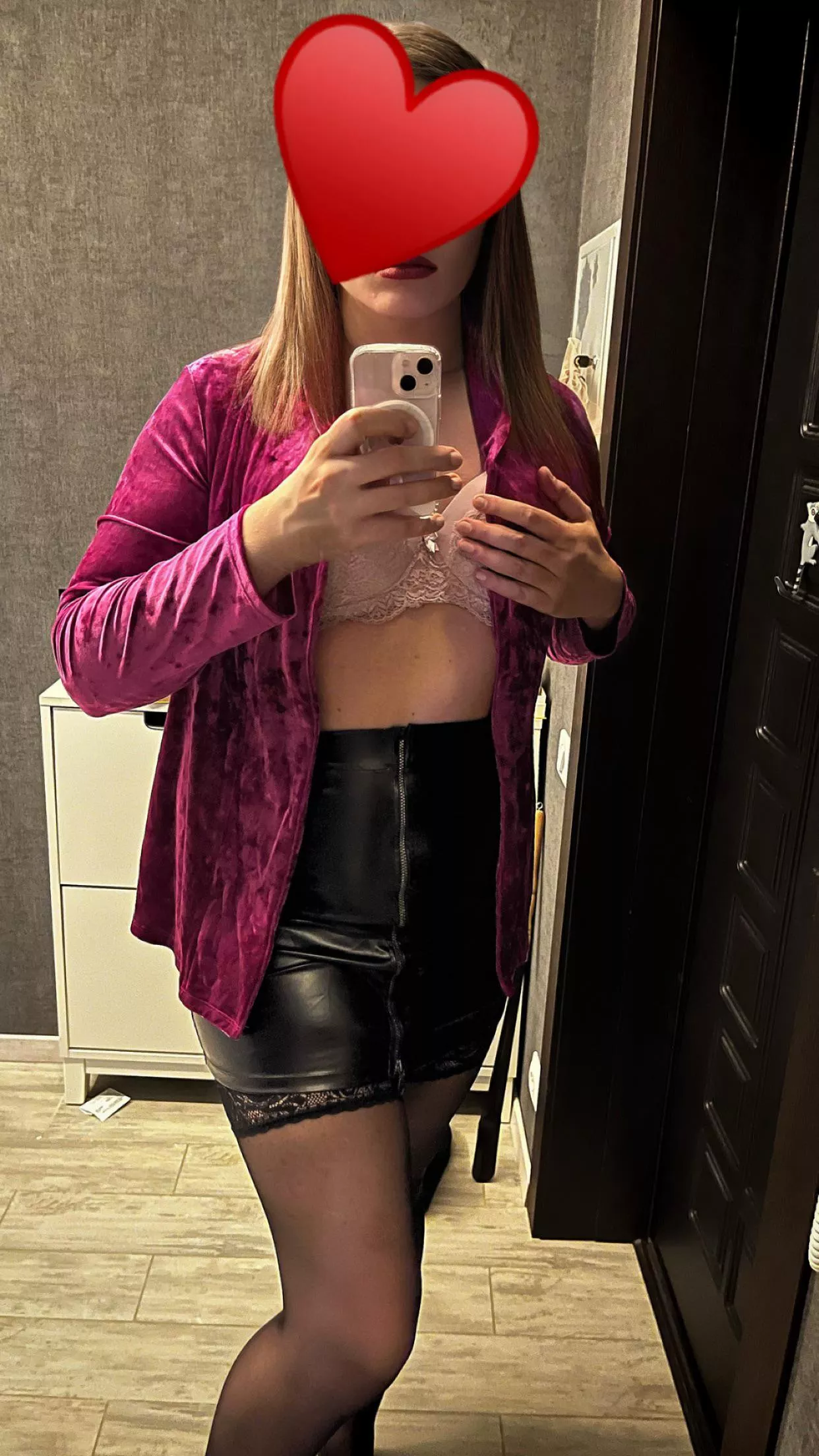 In love with leather 🥰
