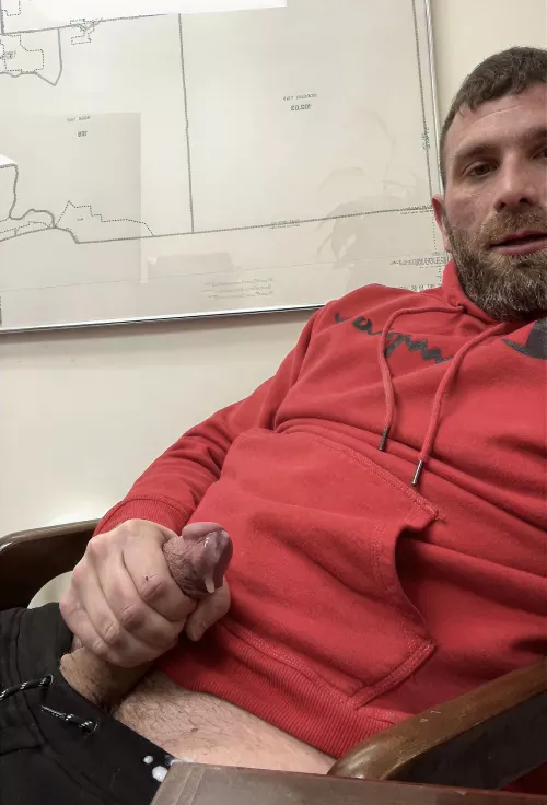 Just busted at work.