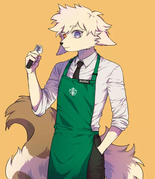 lil barista!