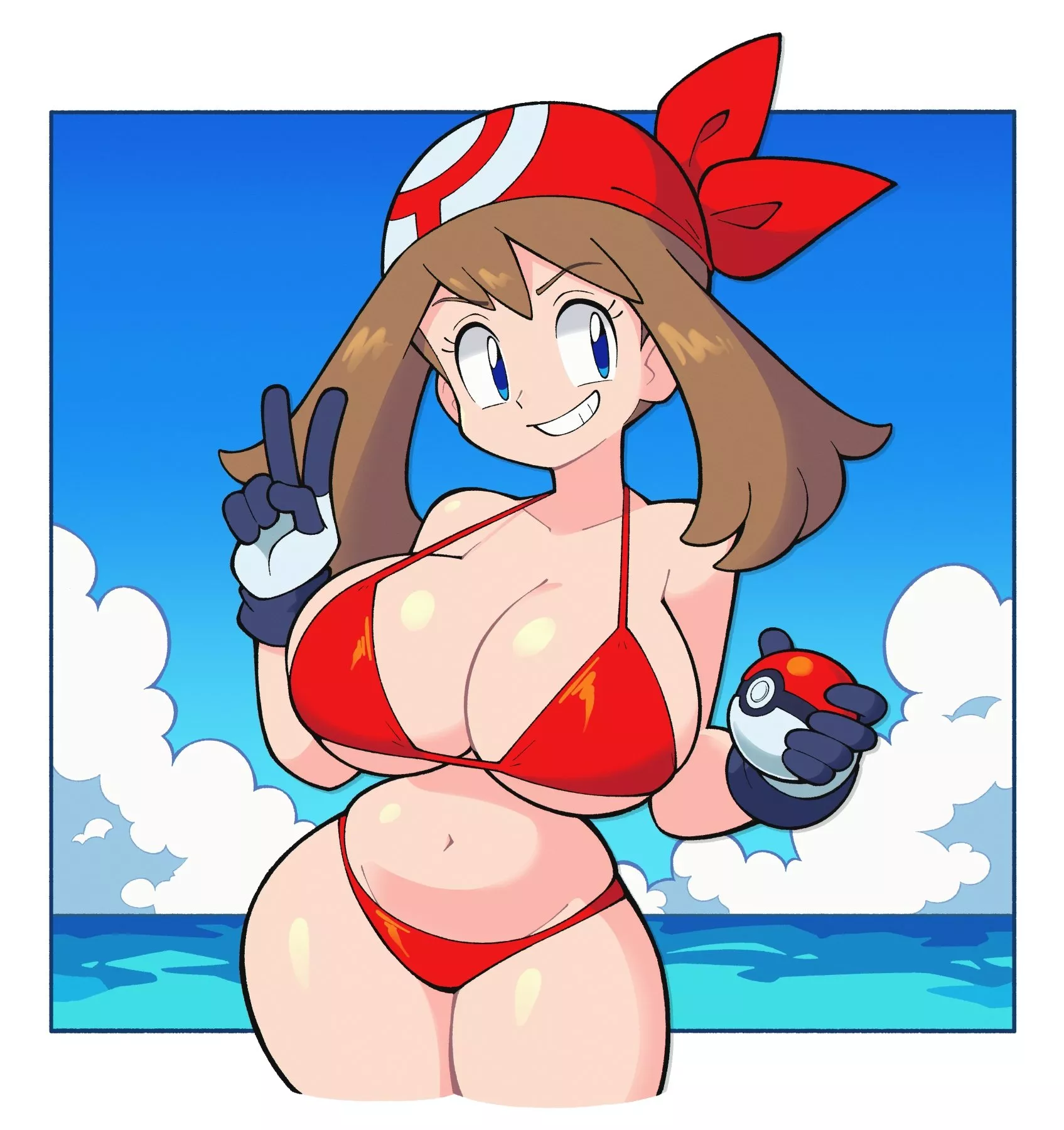 May Bikini (Stealth-Brock) [Pokemon]