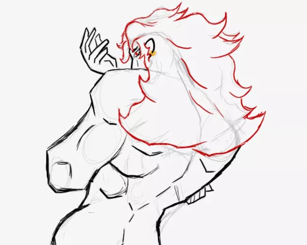 One of my character’s introductory moment…