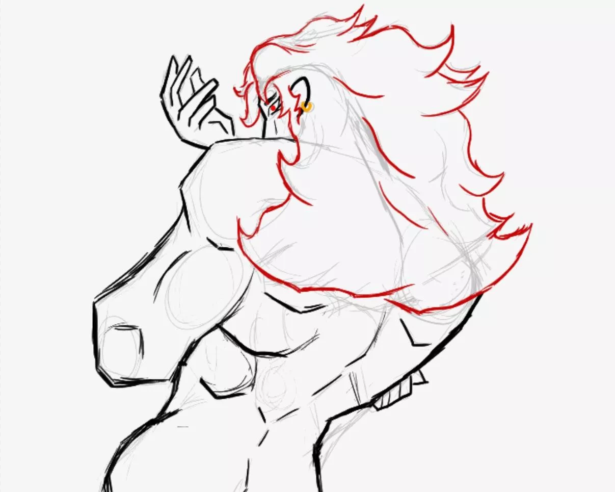 One of my character’s introductory moment…