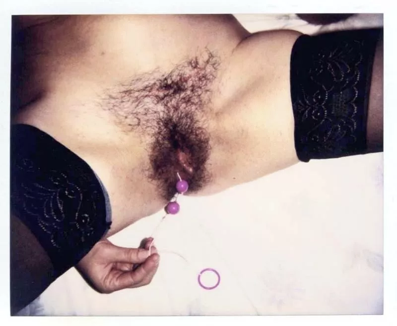 Playing with her balls