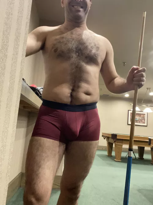 Pool game gone wrong, or right;)