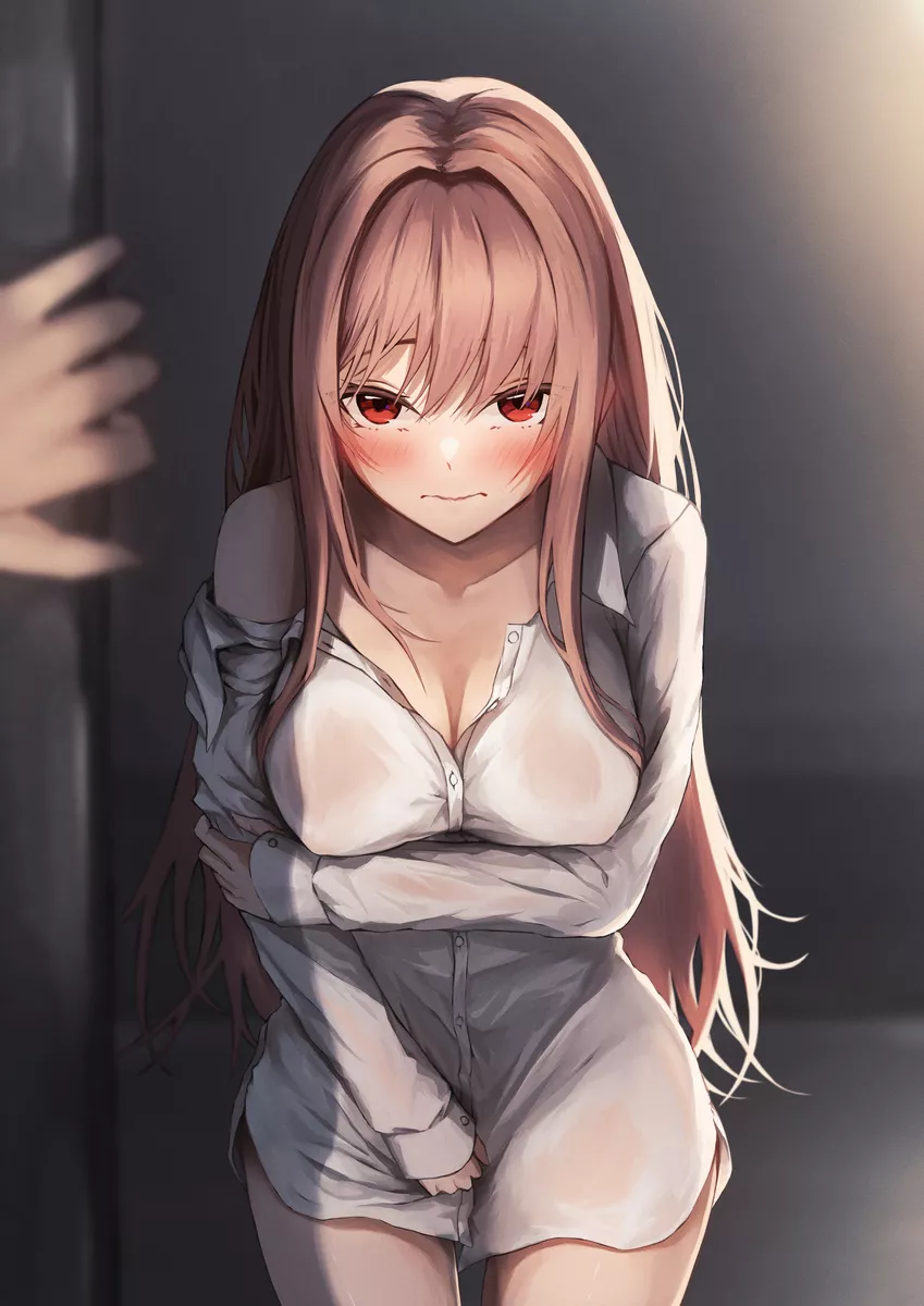 She had a nightmare and needs some company.