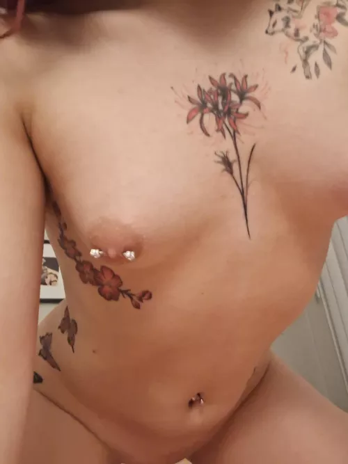 Showing off my new jewelry