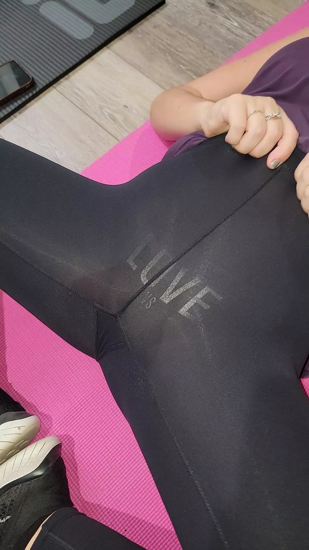 Soaked through a bit. [F]