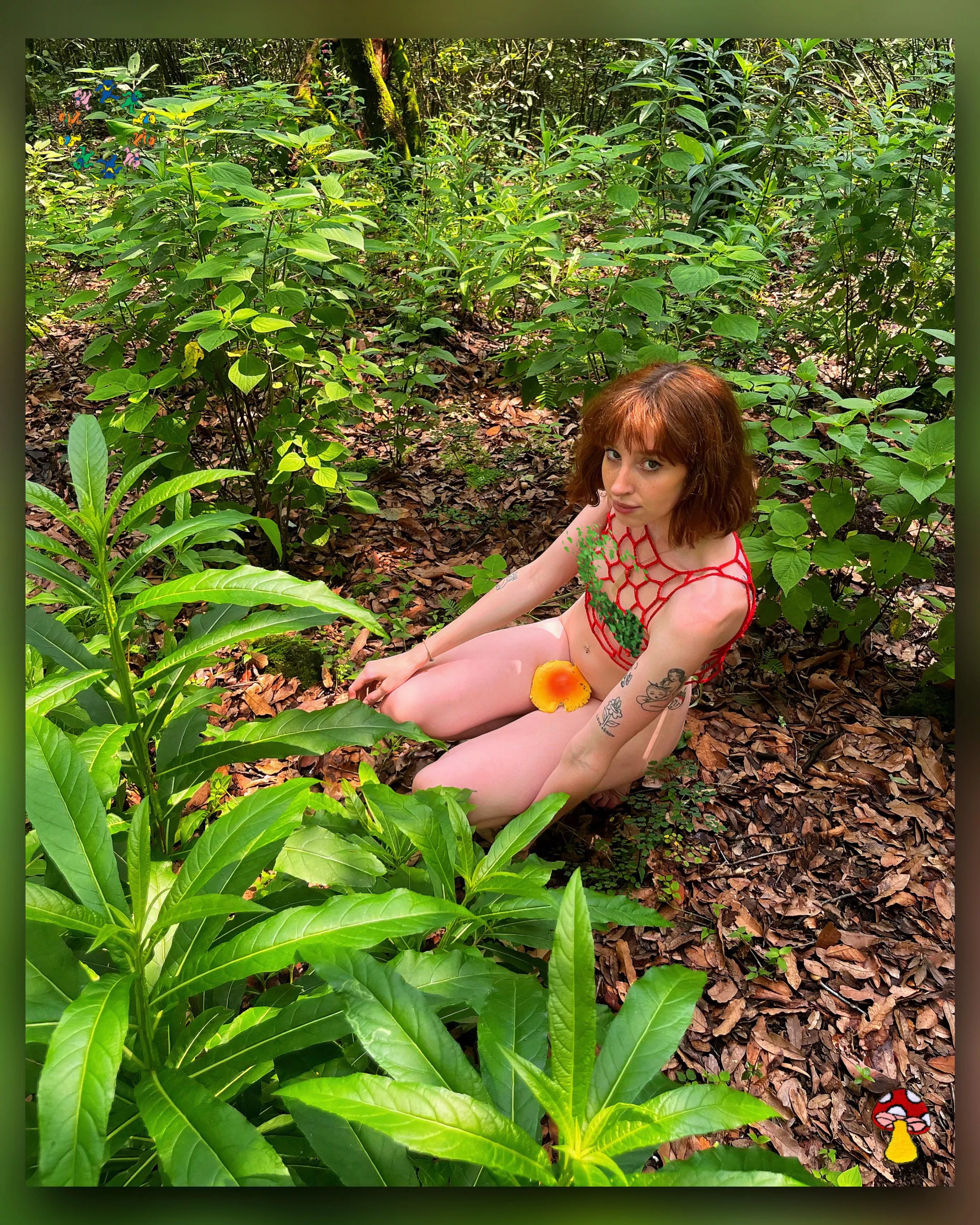 Someone make me an outfit out of mushrooms 🍄