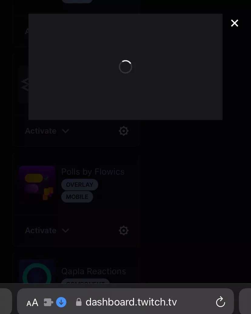 Trying to use Overlay Expert and this keeps happening. Help Please.