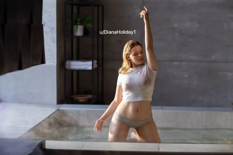 wet t-shirt is beautiful