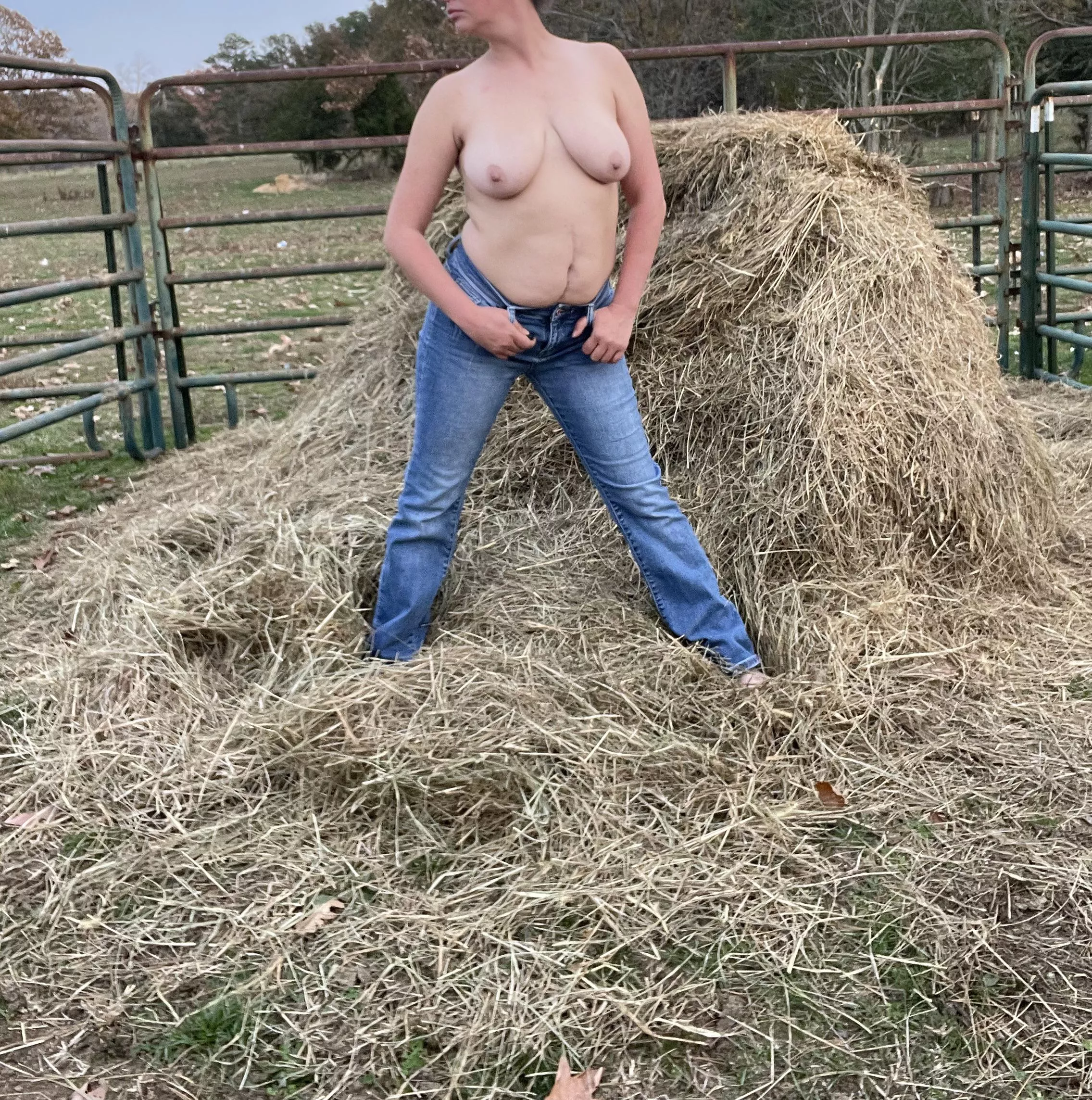 Who needs a shirt and bra anyways?!?!