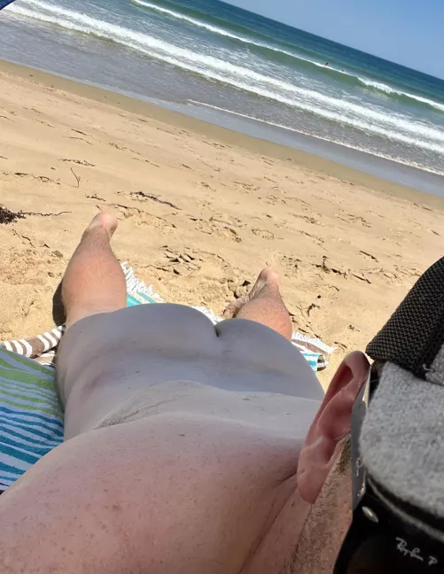 Absolute perfection of a day to ditch the clothes at the beach!