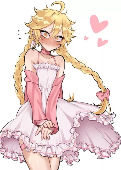 Aether was meant to be in a dress~