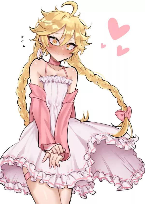Aether was meant to be in a dress~