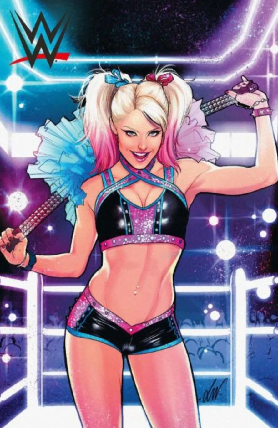 Alexa Bliss ! My favorite wrestler! In comic form ! [WWE 16 ]