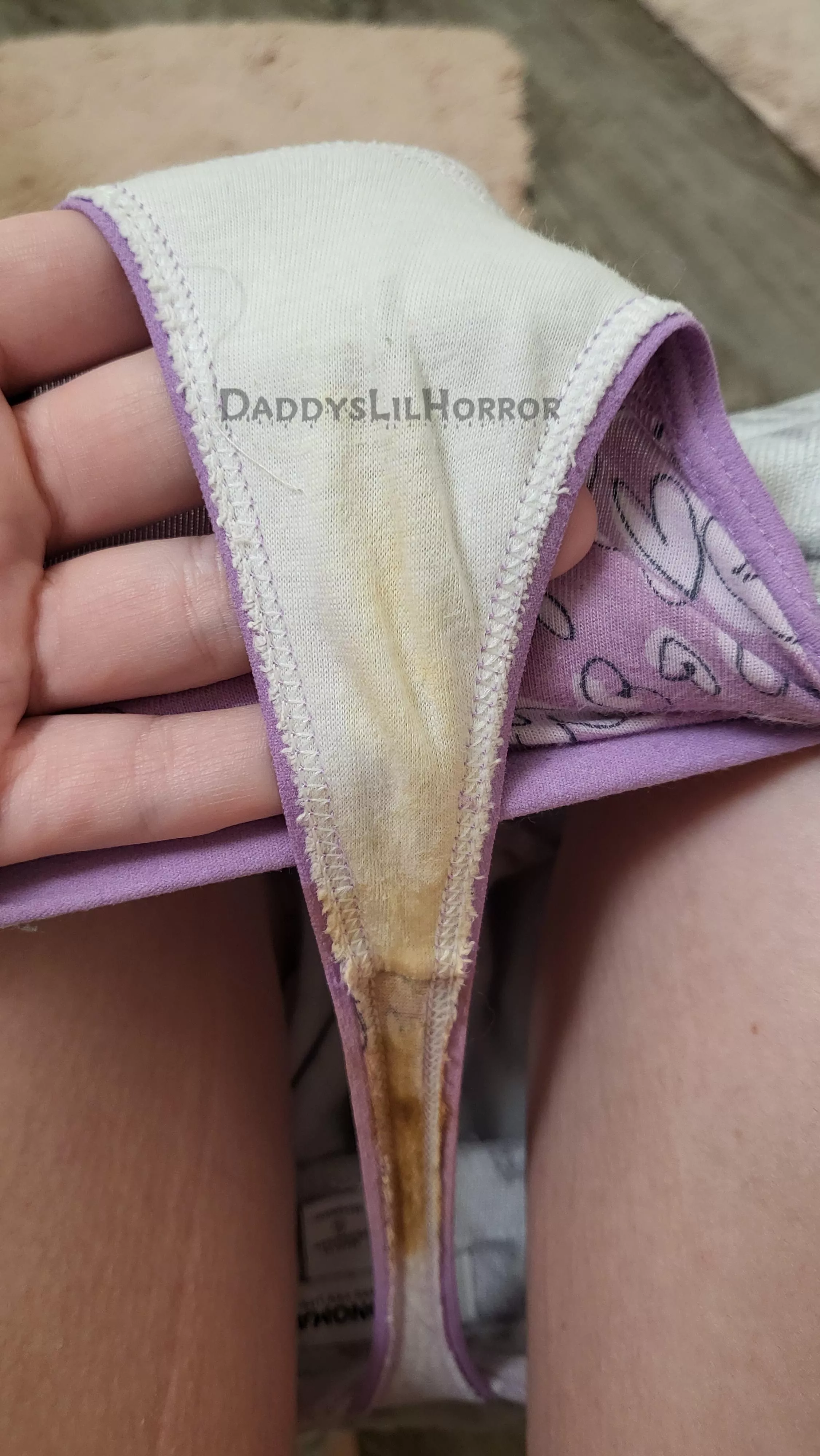 Are You Into Panties With Skids?