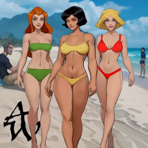 [Artwork] by (Abel_Waters) Totally soaking up the sun.