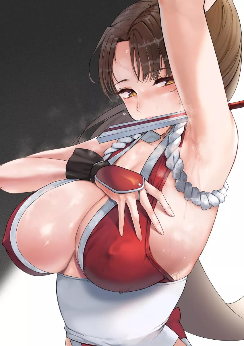 Character : mai shiranui Artist : mute (mute89539160)