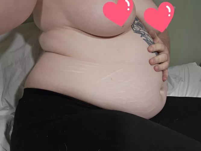 Chugging melted ice cream, round 2 tonight