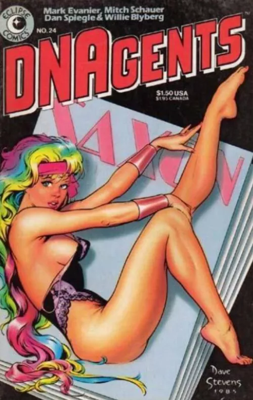 Dave Stevens Is a god of plot (and side boob) [DNAgents #24]