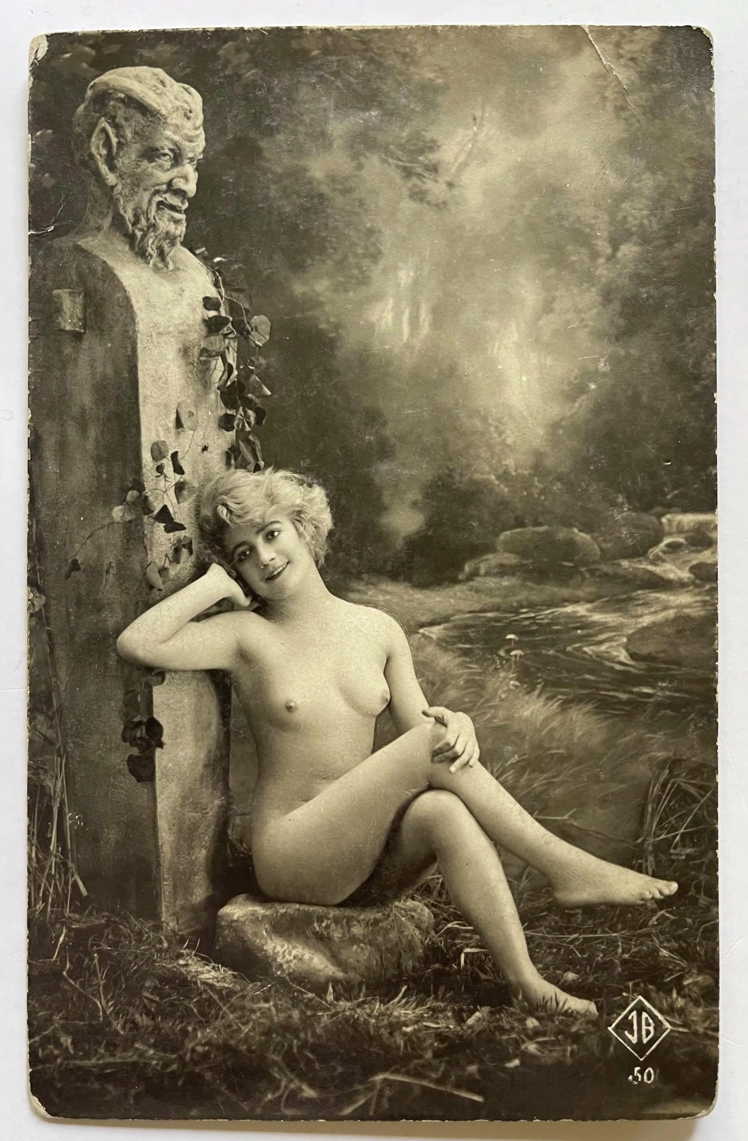 Dear Henny, whilst in London Town I’ve gone to Sotheby’s booksellers, they’ve granted me access to their statue collection, and I’m seeing to the possible acquisition of one, a wonderful Satyr piece. A daguerreotype is enclosed, with my assistant