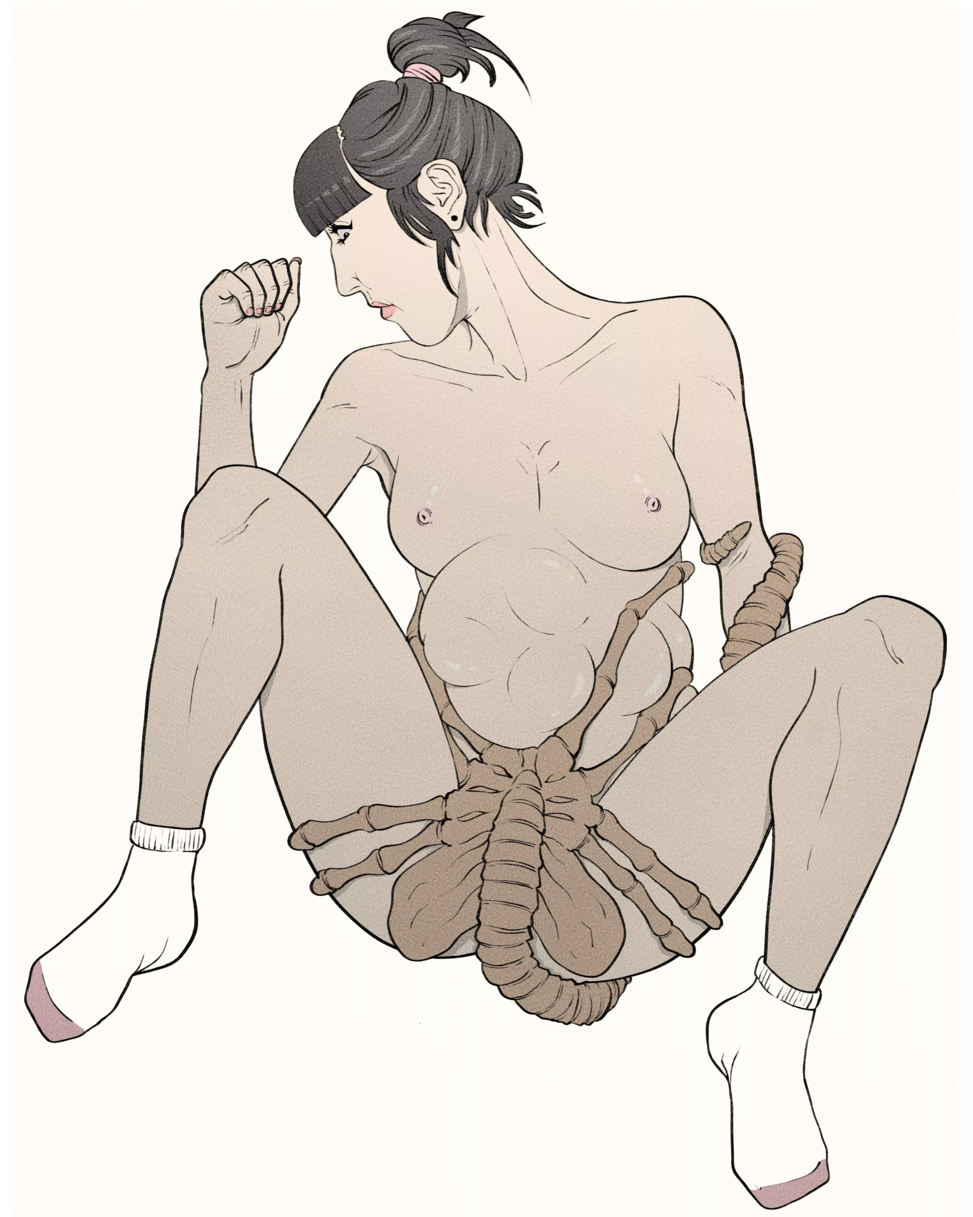 Different kind of pregnancy, art by arcanemortem