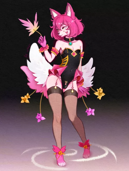 Floral Angel ✿ (by me)