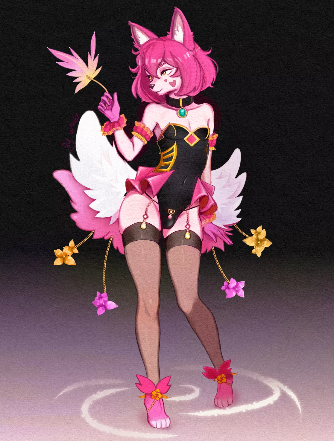 Floral Angel ✿ (by me)