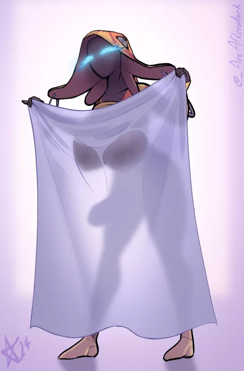 [Futa Ivara OC] One Like = 1 Sheet Dropped (ArcAfterDark)