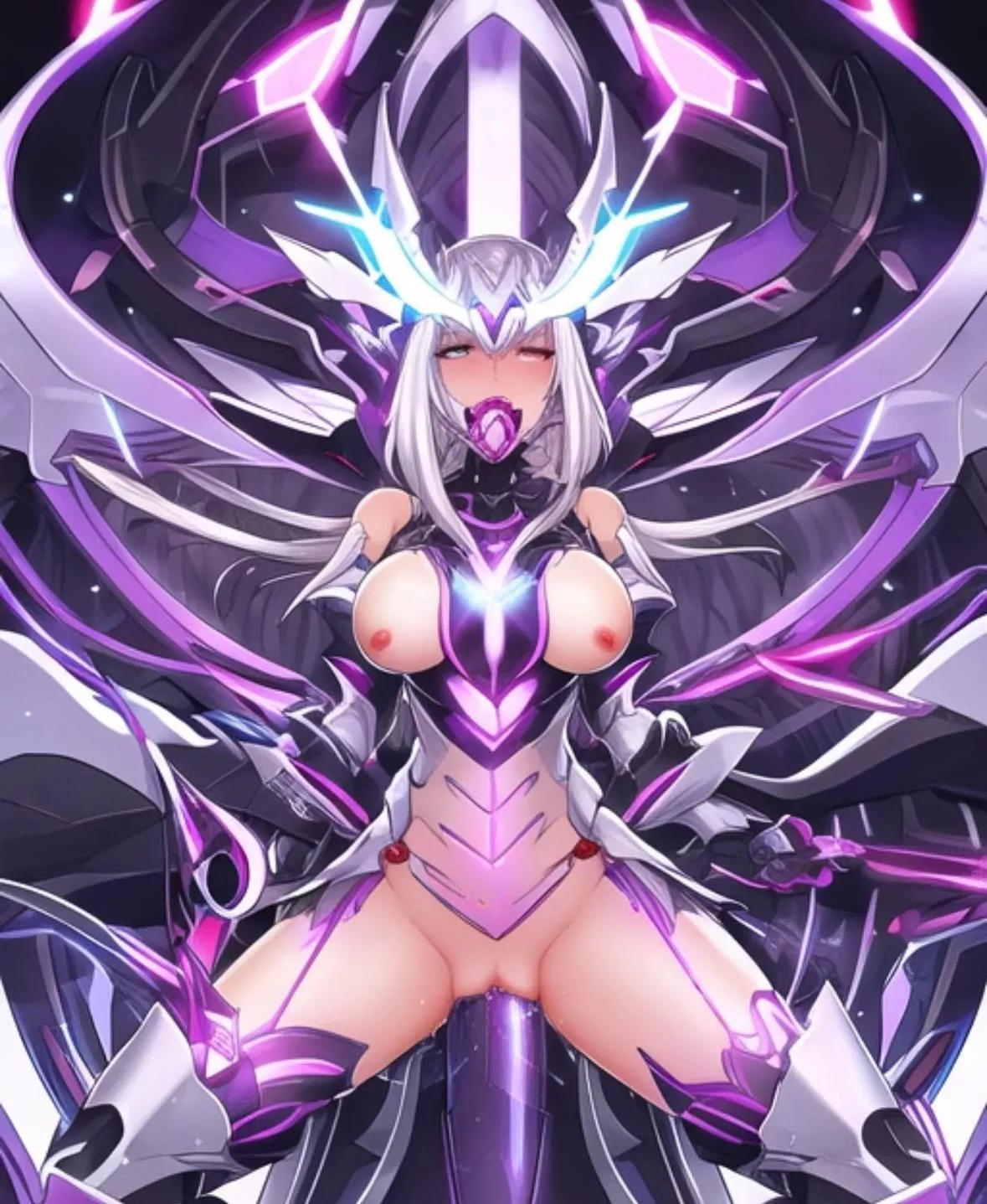 Gagged and fucked by her powerful witch master